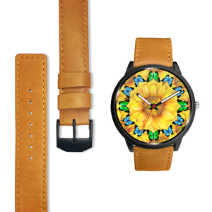 Sunflower Butterfly Awesome Watch