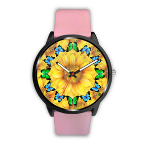 Sunflower Butterfly Awesome Watch