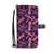 Dragonfly Violet Phone Wallet Case