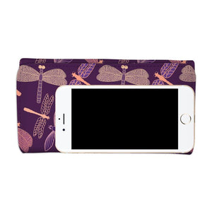 Dragonfly Violet Wallet - Freedom Look