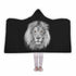 Lion Hooded Blanket