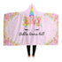 Dahlia Amora Hall - Personalized Unicorn Hooded Blanket