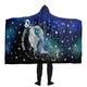 Personalized Leo Horoscope Zodiac Star Sign Hooded Blanket - OLD