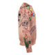 Topless Funny Ugly Christmas AOP Cotton Sweater