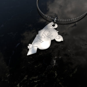 Koala Sterling Silver Necklace