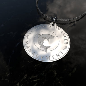 A Fisher Man Sterling Silver Necklace - Freedom Look