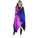 Unicorn Galaxy Hooded Blanket -