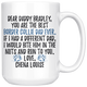 Personalized Border Collie Dog Chena Louise Daddy Bradley Coffee Mug (15 oz)