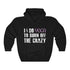 Gym Aerobic Yoga Workout Unisex Hoodie Burn Off The Crazy Hooded Sweatshirt