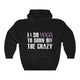 Gym Aerobic Yoga Workout Unisex Hoodie Burn Off The Crazy Hooded Sweatshirt