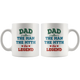 Dad The Man The Myth The Legend Coffee Mug (11 oz) - Freedom Look