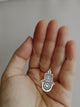 Yoga Silver Necklace