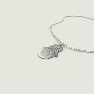 Yoga Silver Necklace