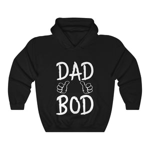 Proud Dad Bod Slang Men Hoodie Boosted Self-Esteem Daddy Hooded Sweatshirt