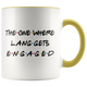 The One Where Lang Gets Engaged Colored Coffee Mug (11 oz)
