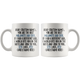 Personalized Best Alaskan Malamute Dog Dad Coffee Mug (11 oz)