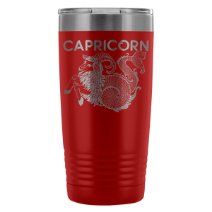 Capricorn Zodiac - Goat Lover 20 oz Vacuum Tumbler - Freedom Look