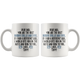 Personalized Border Collie Dog Tippy Dad Coffee Mug (11 oz)