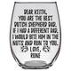 Keith Rune Dutch Shepherd Dog Dad Stemless Wine Glass