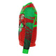Motocross Funny Braaap Christmas Ugly Sweatshirt AOP Cotton Sweater