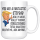 Funny Fantastic Stepdad Trump Coffee Mug (15 oz)
