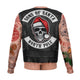 Santa Biker Ugly Xmas Nude Santa Ride Sweatshirt for Christmas Party
