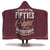 Built In The Fifties Hooded Blanket - Freedom Look
