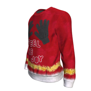 Feel The Joy Christmas Ugly Sweatshirt - Freedom Look