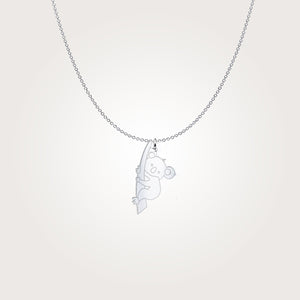 Koala Sterling Silver Necklace