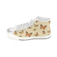 High & Low Top Canvas Women's Shoes - Monarch Butterfly - Freedom Look