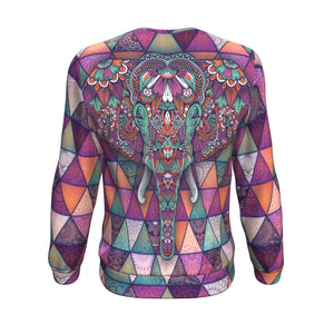 Elephant Mandala All Over Sweatshirt - Freedom Look