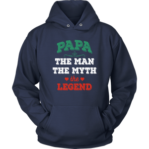 Papa The Man The Myth The Legend Unisex Hoodie
