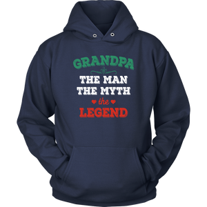 Grandpa The Man The Myth The Legend Unisex Hoodie
