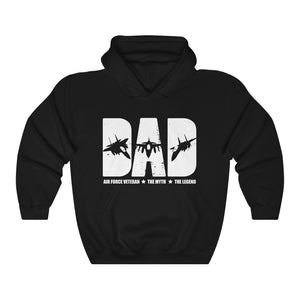 US Air Force Veteran Army Veteran's Day USAF Dad Thank You Unisex Hoodie