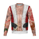 Bad Skull Santa Funny Ugly Sweatshirt For Christmas Party