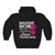 Marine Mommy Army Real Hero Mom Hoodie Hooded Sweatshirt