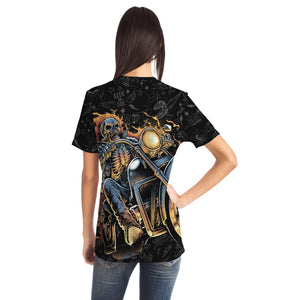 American Biker All-over-Print T-Shirt