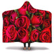 Red Roses Valentine Hooded Blanket (S)