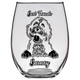 Barney BFF Bernedoodle Stemless Wine Glass
