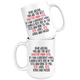 Personalized Mastiff Dog Koos And Meisie Mom Jolene Coffee Mug (15 oz)