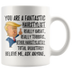 Funny Fantastic Hairstylist Trump Coffee Mug (11 oz)