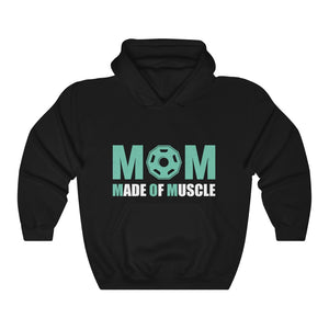 MOM - Made Of Muscle Fitness Weight Lifting Unisex Hoodie Hooded Sweatshirt