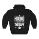 Hiking Cheaper Than Therapy Exercise Unisex Hoodie Hooded Sweatshirt