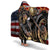 'Merica Skull Biker - Hooded Blanket for Children and Adult Christmas Gift