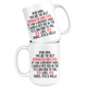 Personalized Schnauzer Dog Franz, Otis, Willa Mom Coffee Mug (15 oz)