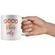 Good Vibes Only Motivational Coffee Mug (11 oz) - Freedom Look