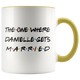 The One Where Danielle Gets Married Colored Coffee Mug (11 oz)