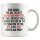 Personalized Dalmatian Dog Parker And Brody Mom Brandi Coffee Mug (11 oz)