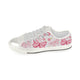 High & Low Top Canvas Women's Shoes with Lovely Butterfly Pattern - Freedom Look
