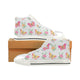 High & Low Top Canvas Women's Shoes - Lovely Butterflies - Freedom Look